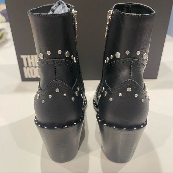 THE KOOPLES Santiag Studded Ankle Booties NIB Size 37 - Picture 14 of 15